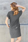 Basic Bae Full Size Round Neck Short Sleeve Dress with Pockets